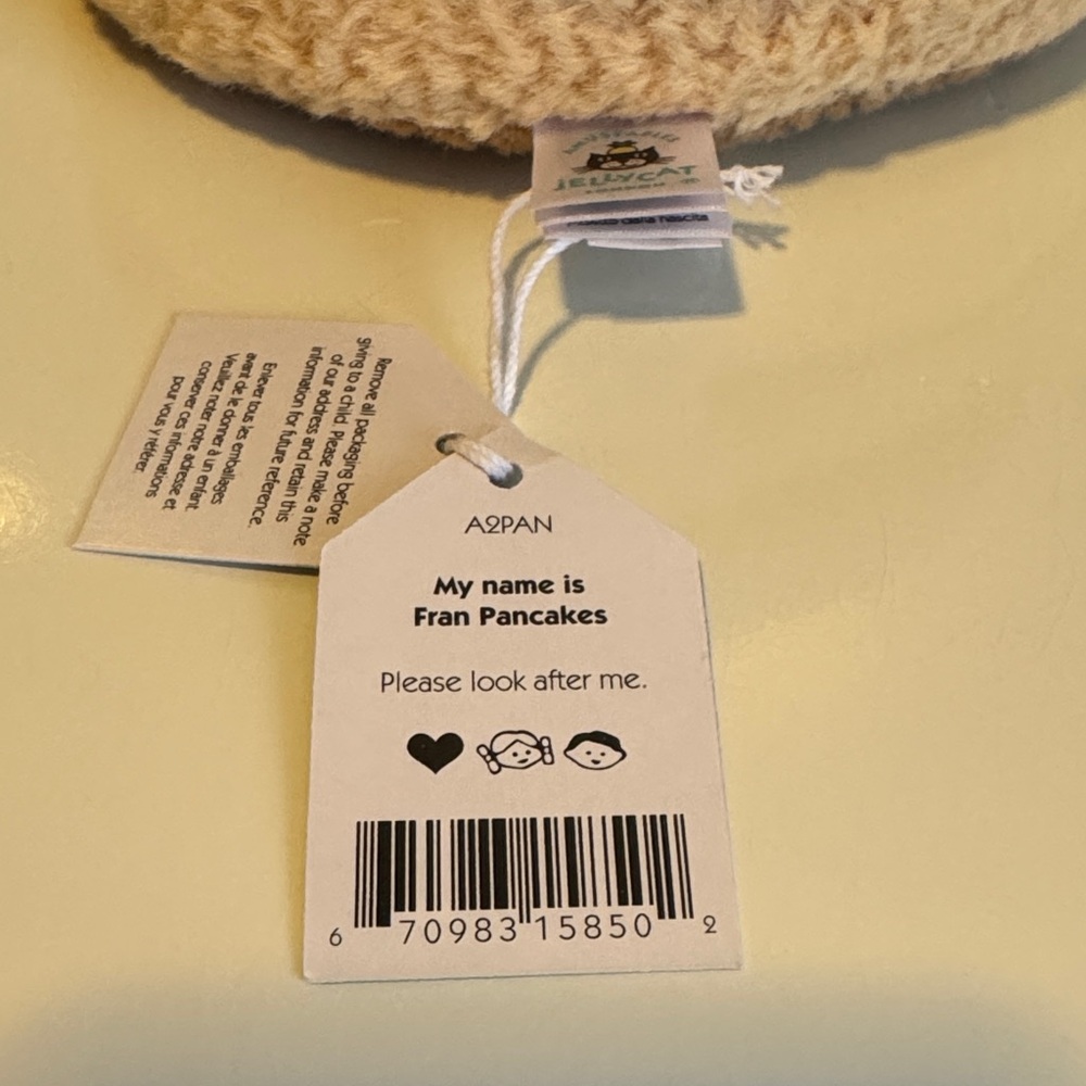 Jellycat Amuseables Fran Pancakes Plush - Picture 9 of 11